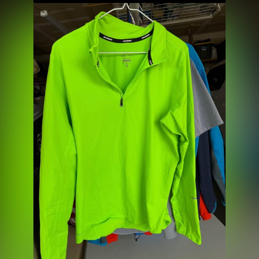 Nike Dri-FIT Neon Green Pullover